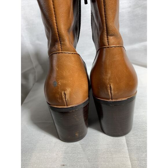 Liz Claiborne Flex Manon Boots Leather Womens Size 7 Ankle Booties - Picture 4 of 10